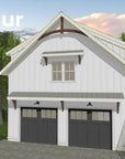 650 Sq. Ft. - Wilbury Garage/Adu Plan Set