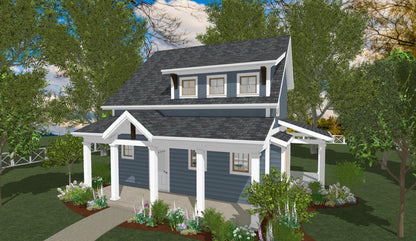 1074 Sq. Ft. - The Blue House