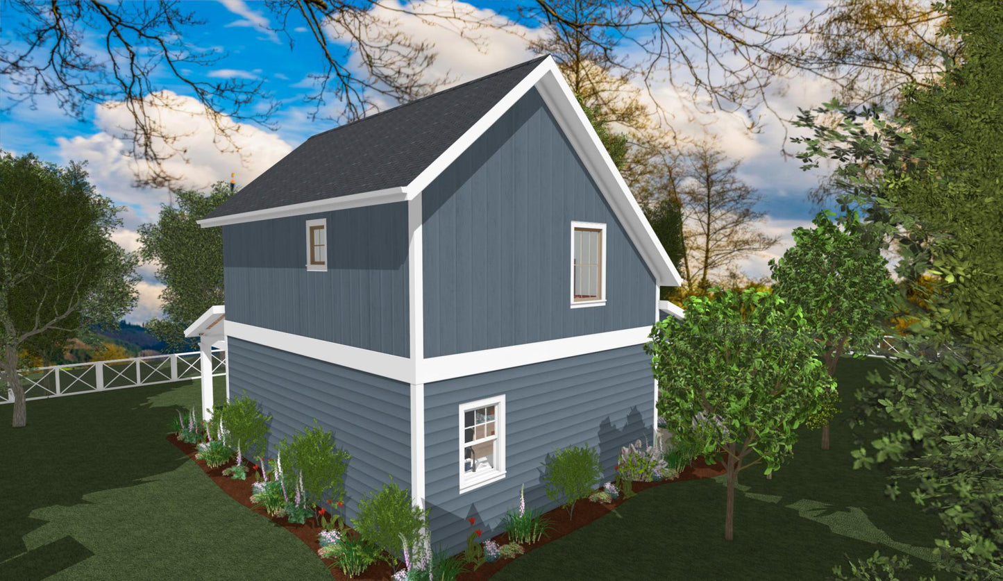 1074 Sq. Ft. - The Blue House