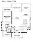 The Chestnut | Elevated Low Country Coastal House Plan | 2,855 Sq Ft | 4BR 4.5BA