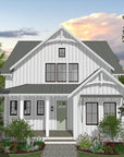 Cloudy Bay | Low Country Coastal House Plan | 2,730 Sq Ft | 4BR 4BA