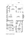 Cloudy Bay | Low Country Coastal House Plan | 2,730 Sq Ft | 4BR 4BA