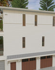 Haddie's Hideaway 3000 | Elevated Modern Coastal House Plan | 3,089 Sq Ft | 4BR 3.5BA