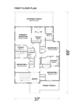 Haddie's Hideaway 3000 | Elevated Modern Coastal House Plan | 3,089 Sq Ft | 4BR 3.5BA