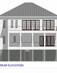 Haddie's Hideaway | Elevated Reverse-Living Coastal House Plan | 3,450 Sq Ft | 4BR 3.5BA
