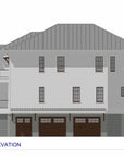 Haddie's Hideaway | Elevated Reverse-Living Coastal House Plan | 3,450 Sq Ft | 4BR 3.5BA