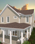 Little Maple | Low Country House Plan | 2,500 Sq Ft | 3-4BR 3BA