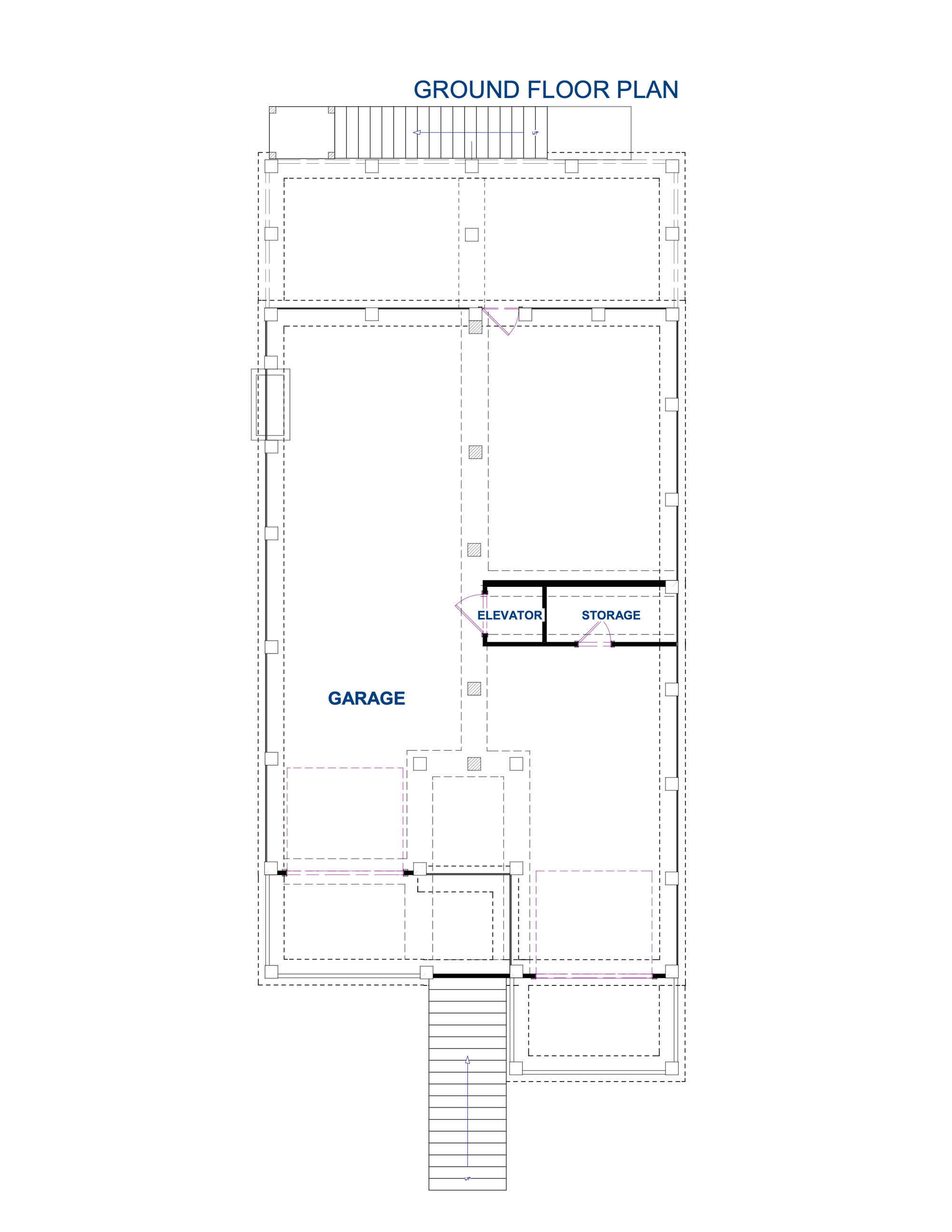 Little Oak Enclosed Dining | Elevated Coastal Country House Plan | 1,800 Sq Ft | 3BR 2BA