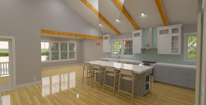 1800 Sq. Ft. - Little Oak - Enclosed Dining