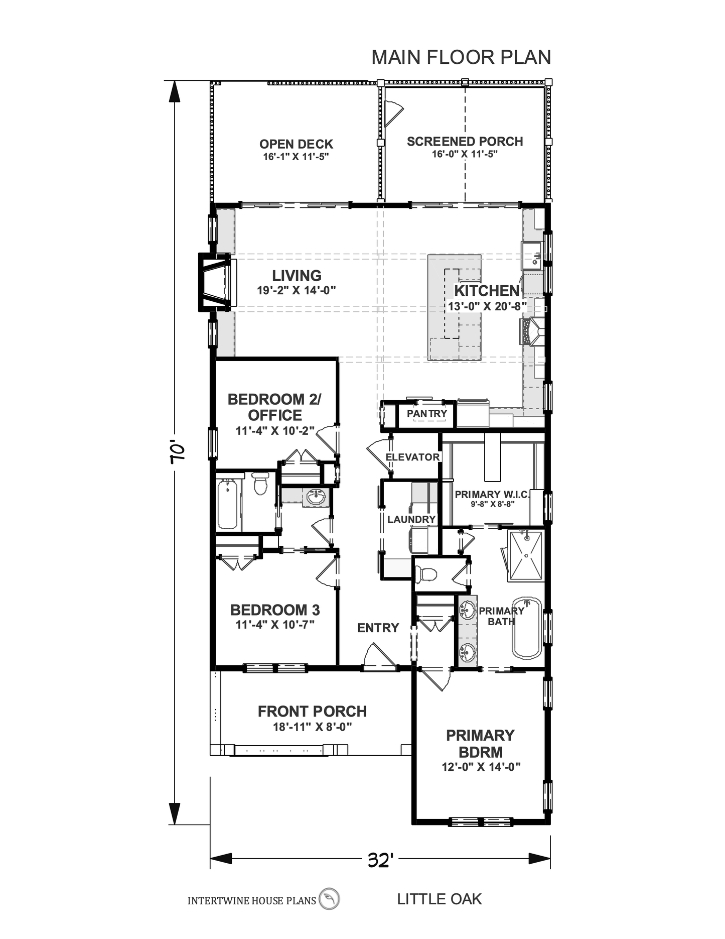 1600 Sq. Ft. - Little Oak