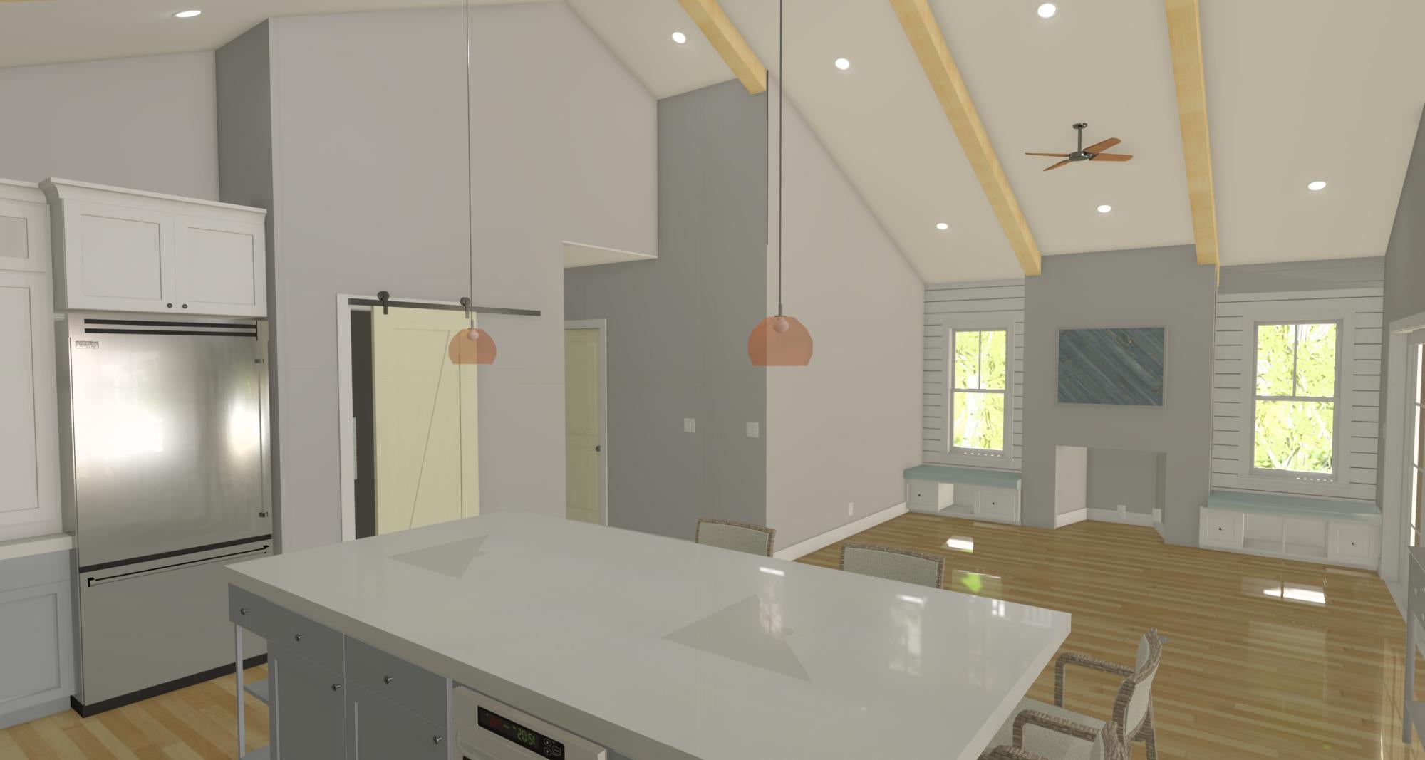 Little Oak | Elevated Coastal House Plan | 1,600 Sq Ft | 3BR 2BA