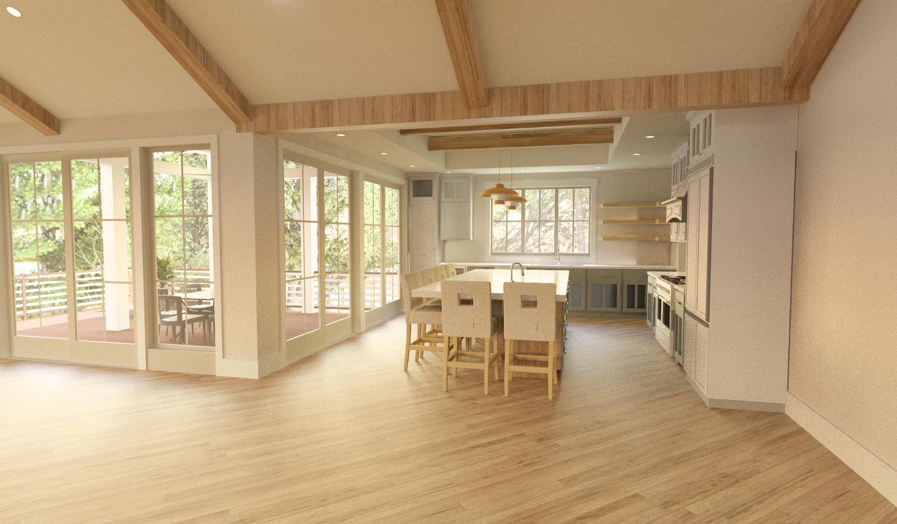 Casa Azul | Elevated Reverse-Living Coastal House Plan | 3,058 Sq Ft | 3-4BR 4BA