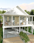 Magnolia Beach Hut CHP | Elevated Coastal Cottage House Plan | 1,547 Sq Ft | 3BR 2BA