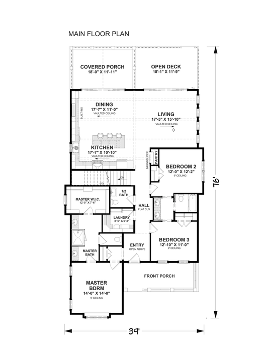 2000 Sq Ft. - Magnolia Cottage 2