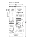 Magnolia Beach Hut | Elevated Coastal Cottage House Plan | 1,430 Sq Ft | 3BR 2.5BA