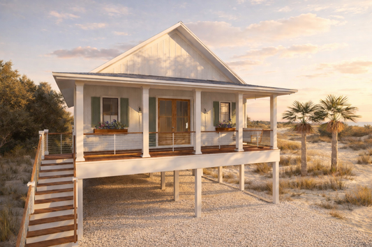 1430 Sq. Ft. - Magnolia Beach Hut