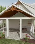 Meyer | Garage ADU Plan | 650 Sq Ft | 1BR + Loft 1BA