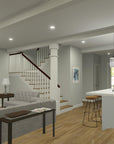 The Olive House | Modern Coastal Cottage House Plan | 1,400 Sq Ft | 3BR 2.5BA