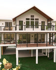 Outer Banks Beach House | Elevated Coastal House Plan | 2,718 Sq Ft | 5BR 4.5BA