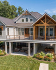 The Quinn Pilings | Elevated Coastal Country House Plan | 2,409 Sq Ft | 3BR 3.5BA