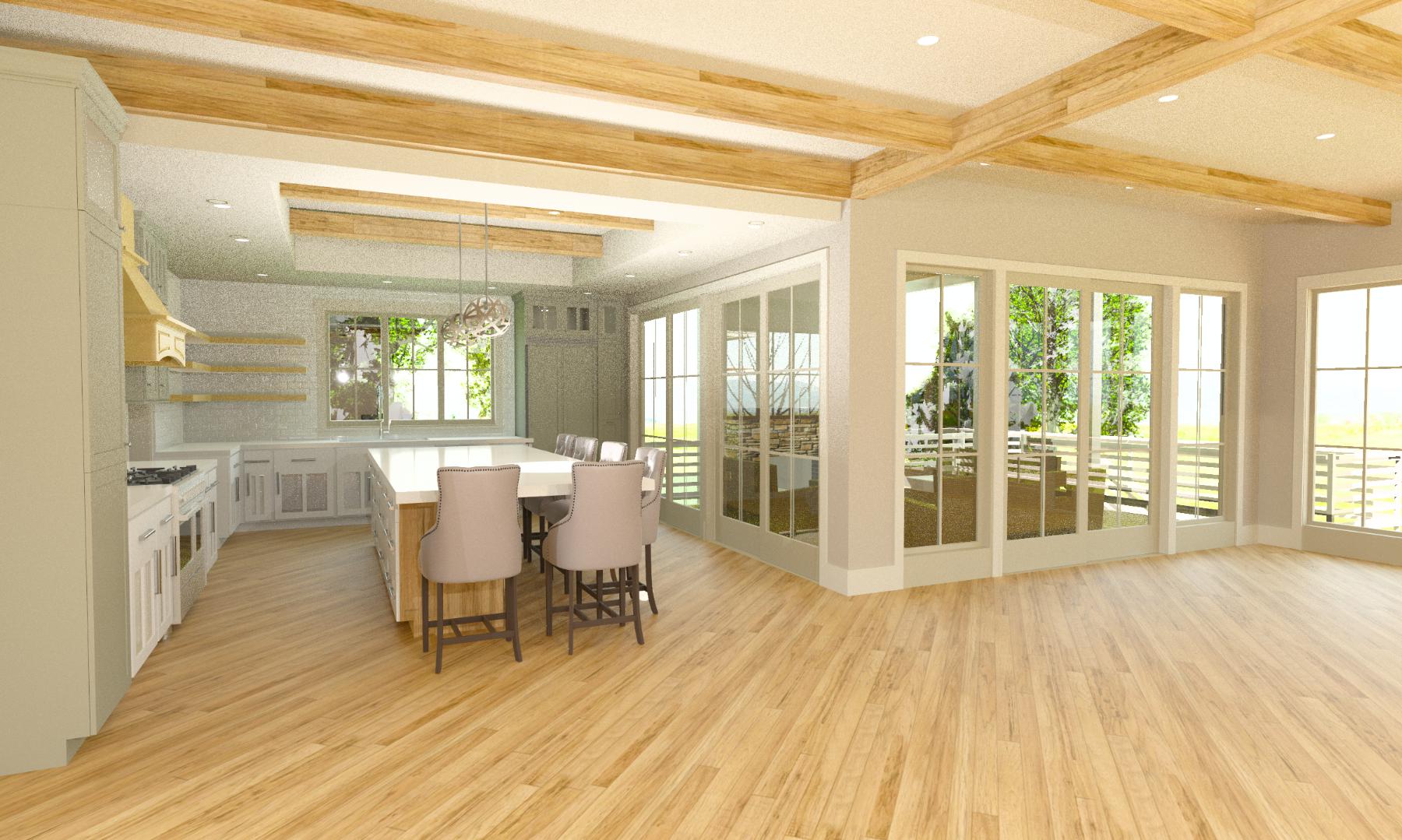 Sandy Dune | Elevated Shingle-Style Coastal House Plan | 3,464 Sq Ft | 3-4BR 4.5BA