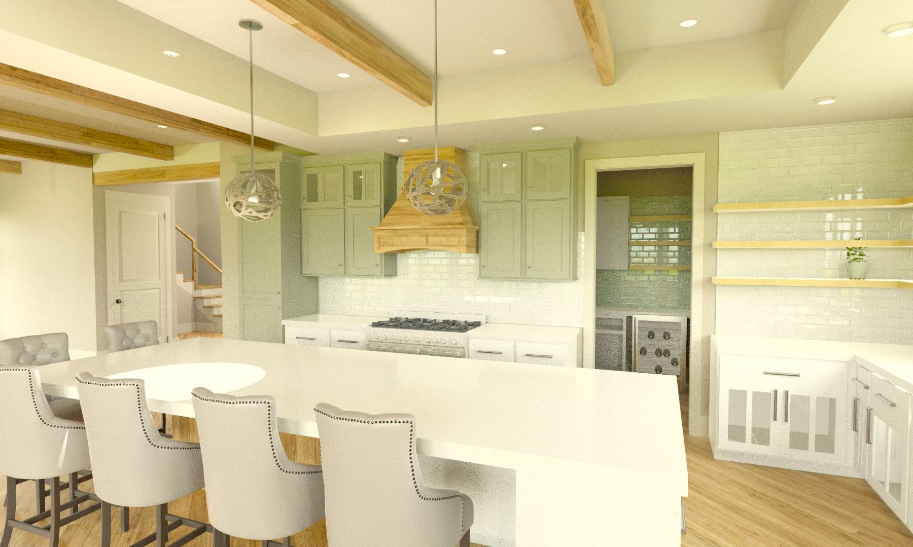 Sandy Dune | Elevated Shingle-Style Coastal House Plan | 3,464 Sq Ft | 3-4BR 4.5BA