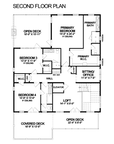 Sandy Dune | Elevated Shingle-Style Coastal House Plan | 3,464 Sq Ft | 3-4BR 4.5BA