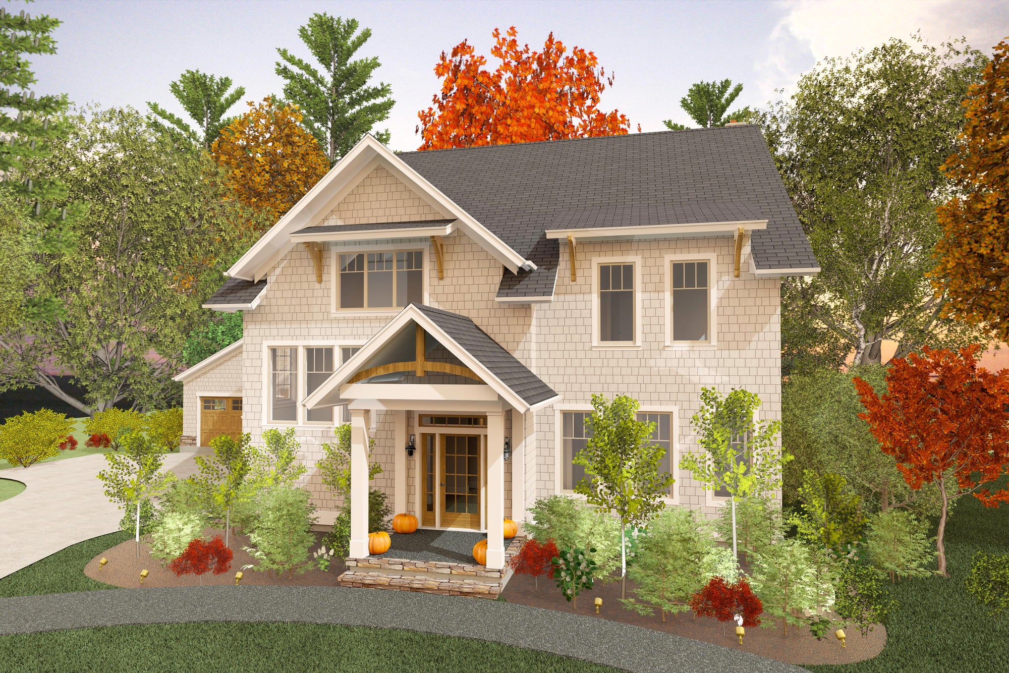 Skipper's Den | Low Country Coastal House Plan | 3,438 Sq Ft | 4-5BR 5BA