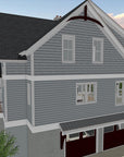 The Chestnut | Elevated Low Country Coastal House Plan | 2,855 Sq Ft | 4BR 4.5BA