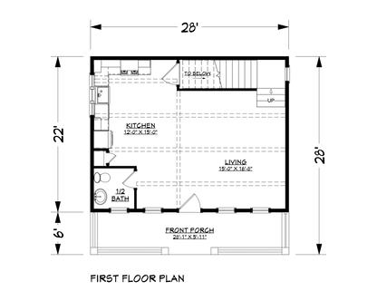 1144 Sq. Ft. - The Gray House