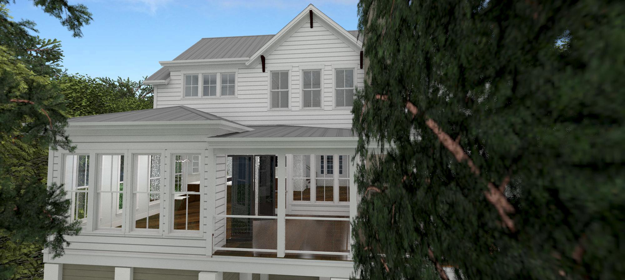 The Lowell | Elevated Low Country House Plan | 3,125 Sq Ft | 3-4BR 3.5BA