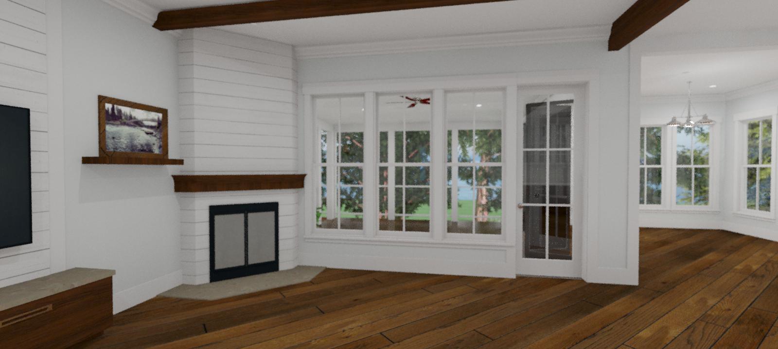 The Lowell | Elevated Low Country House Plan | 3,125 Sq Ft | 3-4BR 3.5BA
