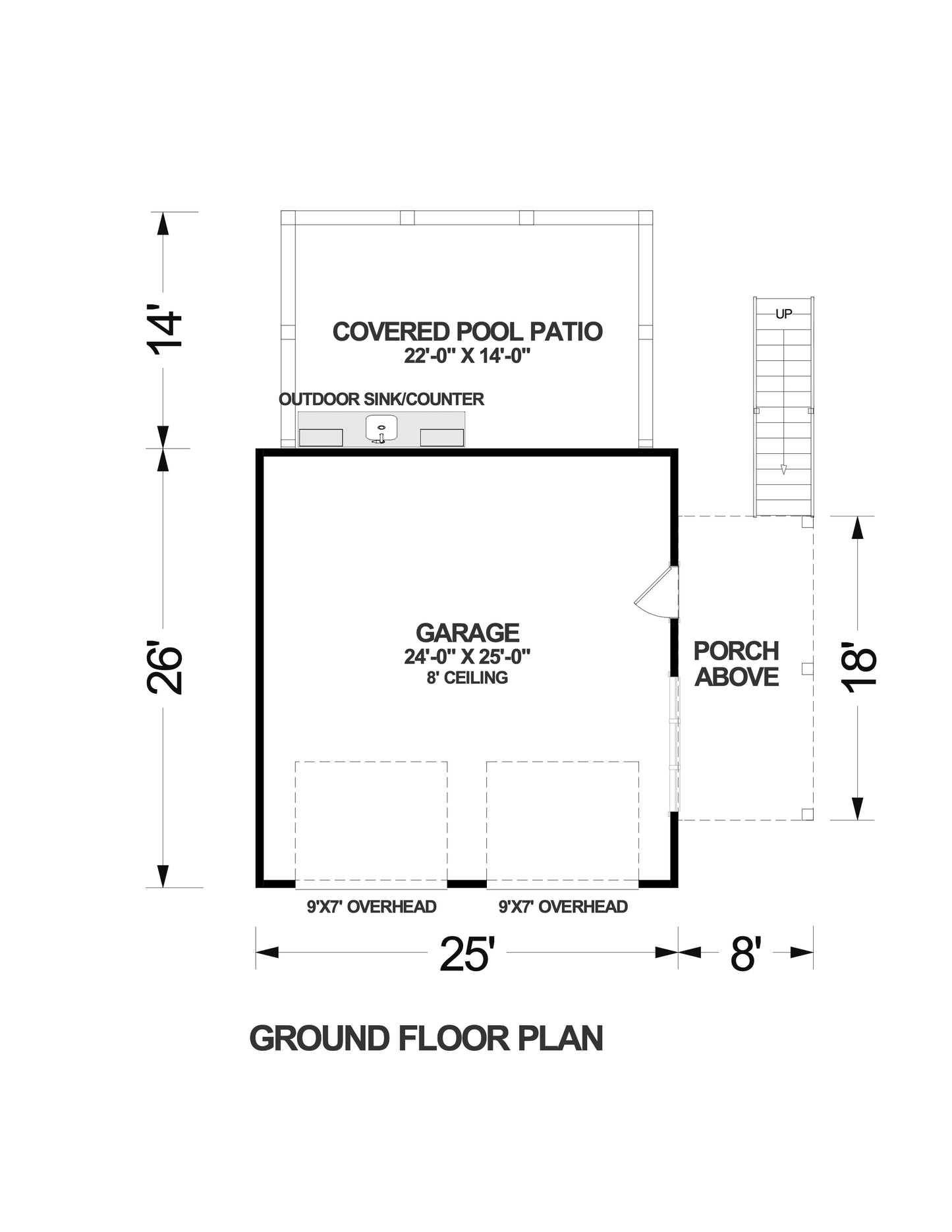 650 Sq. Ft. - Meyer Garage/ADU