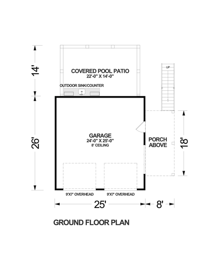 650 Sq. Ft. - Meyer Garage/ADU