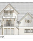 The Molly | Elevated Coastal Estate House Plan | 3,492 Sq Ft | 5BR 4.5BA