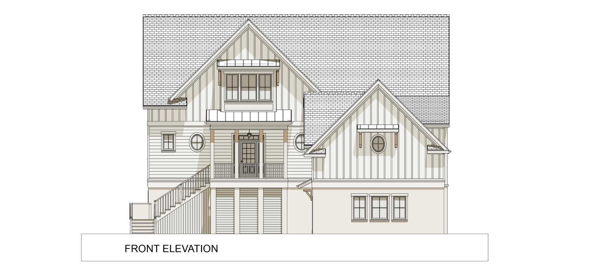 The Molly | Elevated Coastal Estate Plan | 5BR 4.5BA | 3,492 Sq Ft