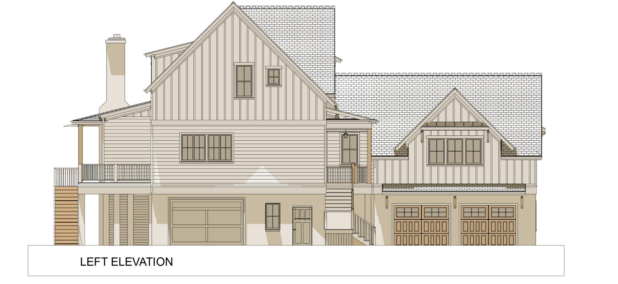 The Molly | Elevated Coastal Estate Plan | 5BR 4.5BA | 3,492 Sq Ft