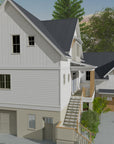 The Molly | Elevated Coastal Estate House Plan | 3,492 Sq Ft | 5BR 4.5BA