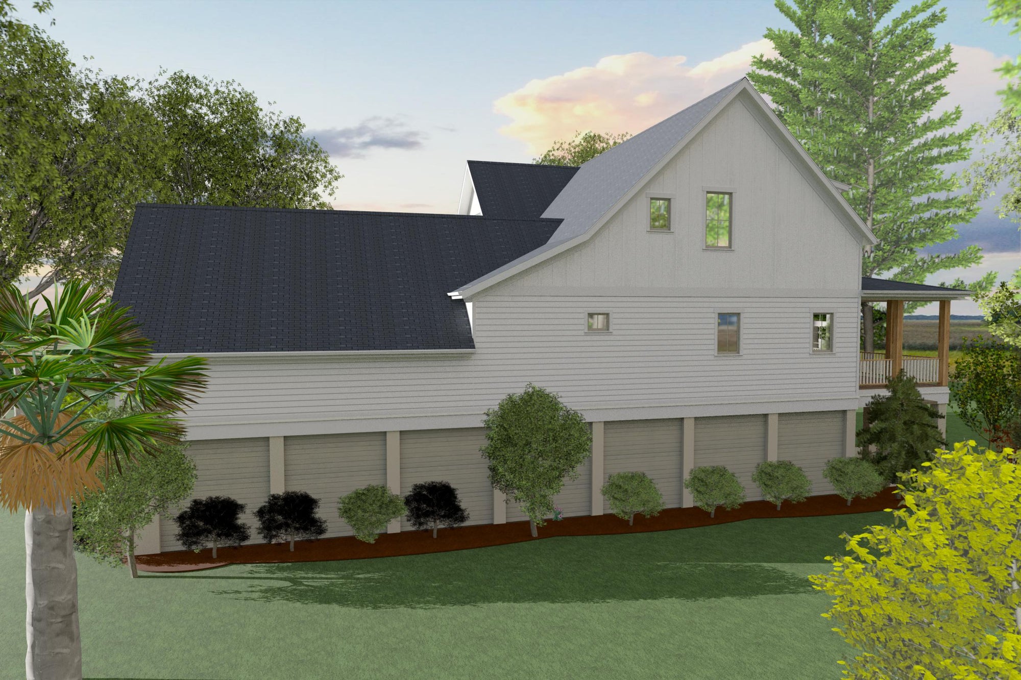The Molly | Elevated Coastal Estate Plan | 5BR 4.5BA | 3,492 Sq Ft