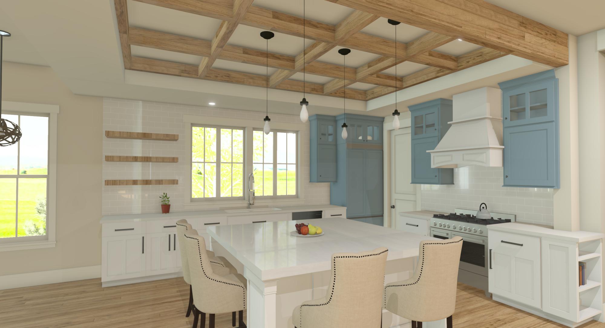 The Addie | Elevated Low Country Coastal House Plan | 2,814 Sq Ft | 4BR 3.5BA