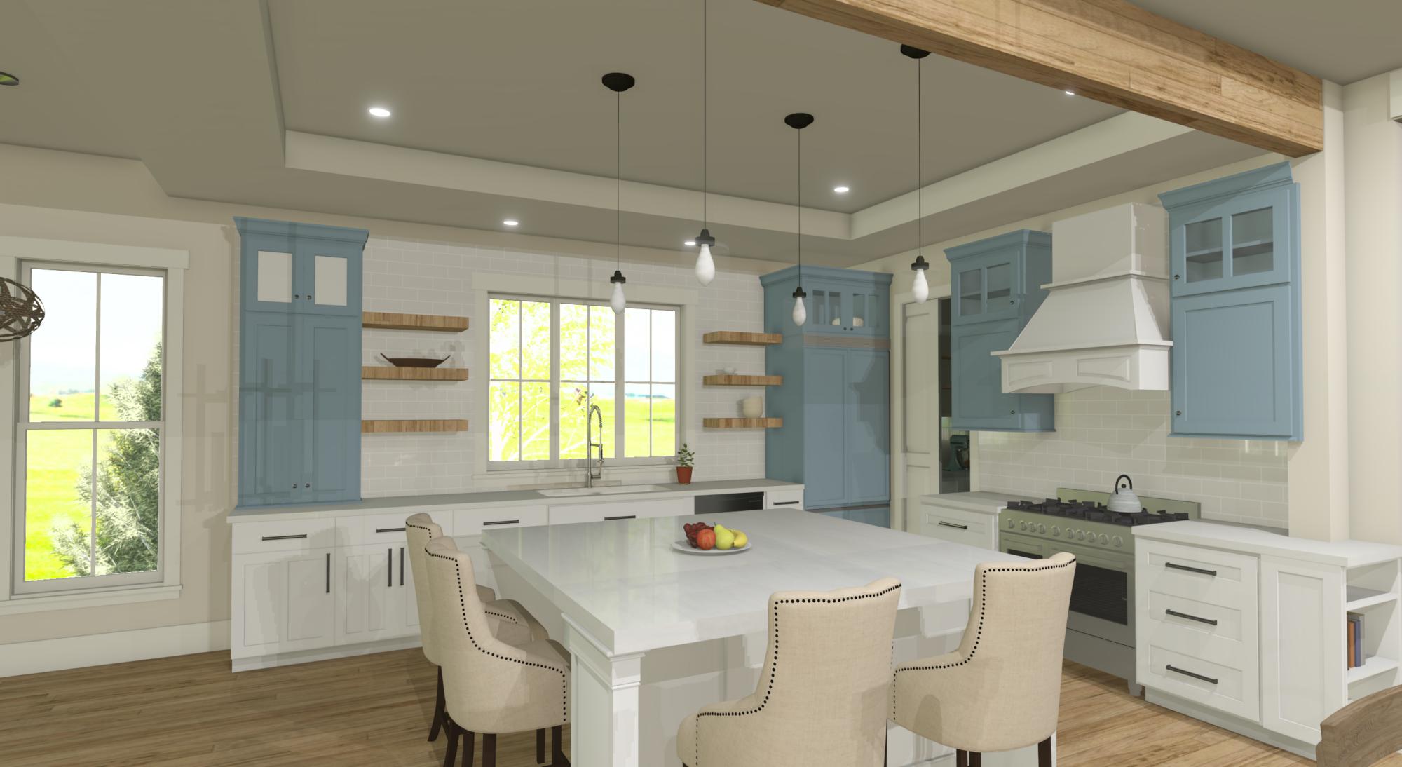 The Addie | Elevated Low Country Coastal House Plan | 2,814 Sq Ft | 4BR 3.5BA