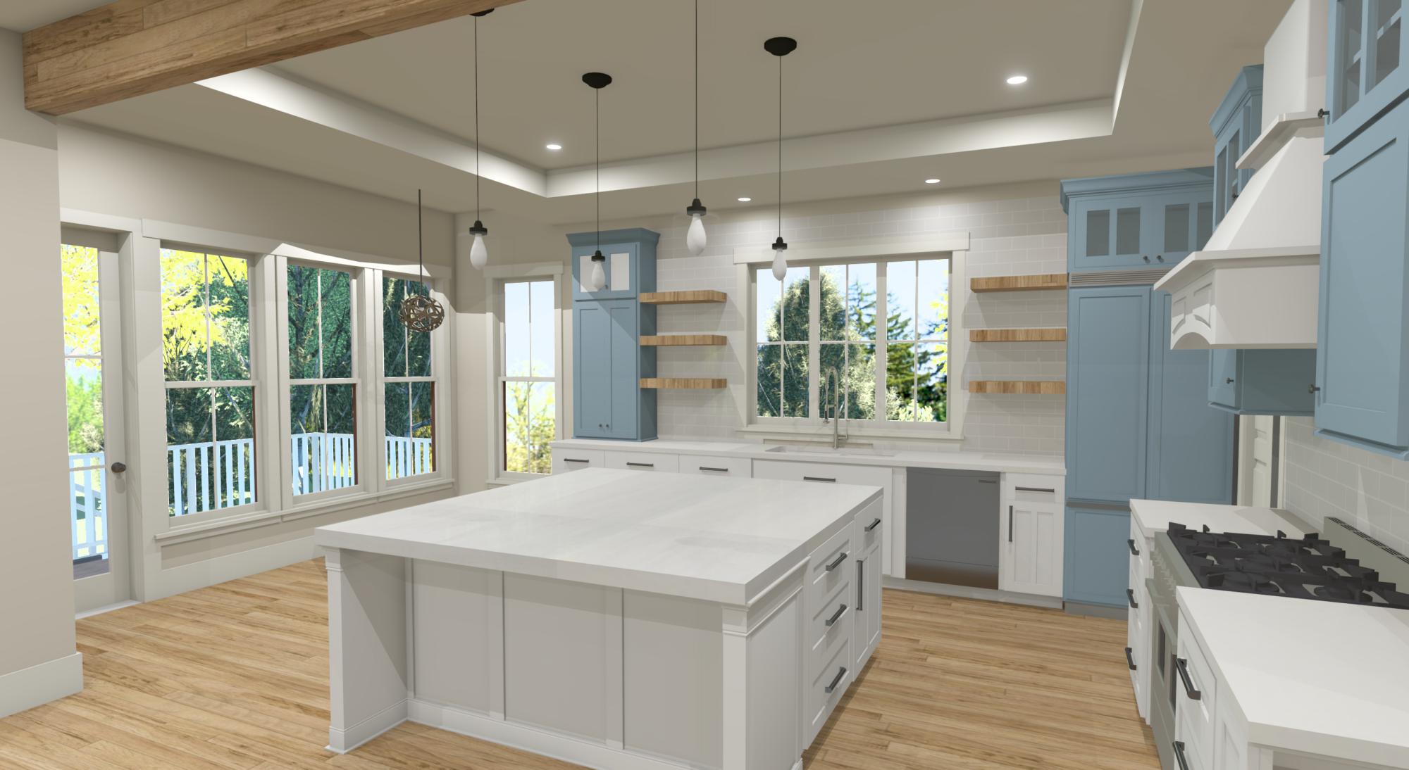 The Addie | Elevated Low Country Coastal House Plan | 2,814 Sq Ft | 4BR 3.5BA