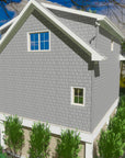 The Gray House | Elevated Low Country Cottage House Plan | 1,144 Sq Ft | 2BR 2.5BA