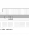 The Holly | Elevated Narrow-Lot Coastal House Plan | 1,495 Sq Ft | 3BR 2.5BA