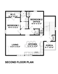 The Perry Garage ADU | Carriage Garage ADU Plan | 1,085 Sq Ft | 2BR 1-2BA