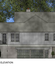 The Quinn | Elevated Coastal Country House Plan | 2,343 Sq Ft | 3BR 3.5BA