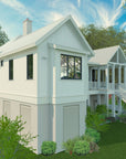 The Quinn | Elevated Coastal Country House Plan | 2,343 Sq Ft | 3BR 3.5BA