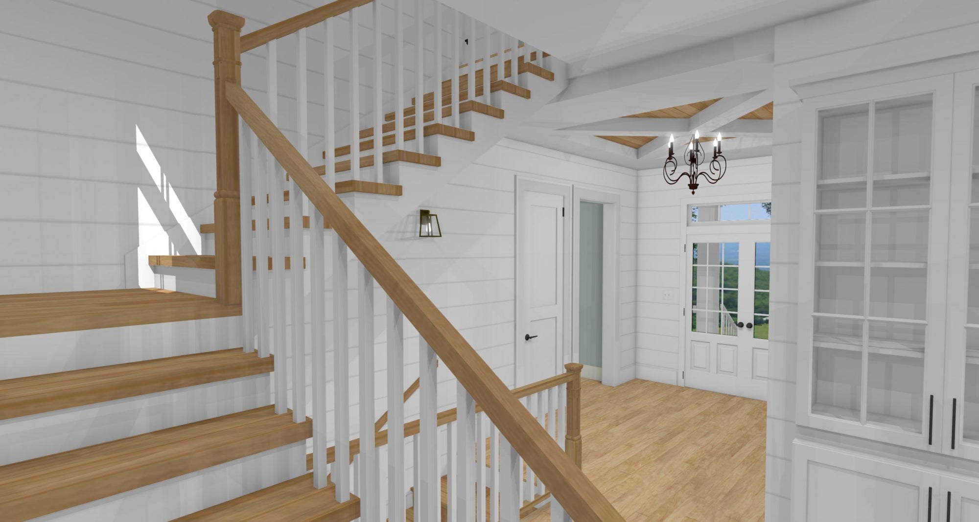 The Warbler | Elevated Coastal Farmhouse House Plan | 2,916 Sq Ft | 4BR 3.5BA