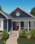 The Wave | Single-Level Coastal Cottage House Plan | 1,594 Sq Ft | 3BR 2.5BA