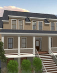 The Wren | Elevated Coastal House Plan | 3,233 Sq Ft | 4BR 3.5BA